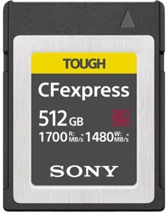 Карта памяти CFexpress Type B CEB G512 512GB Sony