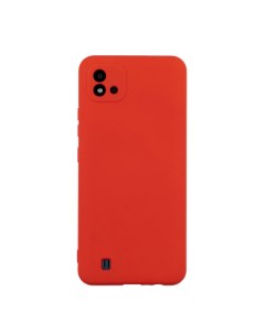 Чехол для Realme C11 2021 бампер АТ Silicone case красный Digitalpart
