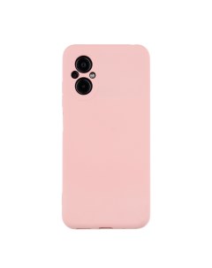 Чехол для POCO M5 бампер AT Silicone Case розовый Digitalpart