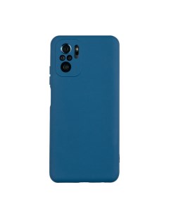 Чехол для Redmi Note 10 10S бампер АТ Soft touch Темно синий Experts