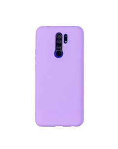 Чехол для Redmi 9 бампер Liquid Фиолетовый Case