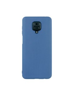 Чехол для Redmi Note 9S 9 Pro бампер Matte Темно синий Case