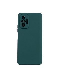 Чехол для Redmi Note 10 Pro бампер АТ Soft touch Темно зеленый Digitalpart
