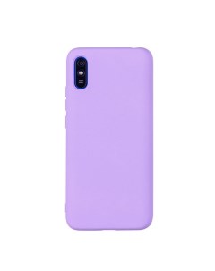 Чехол для Redmi 9A бампер Liquid Фиолетовый Case