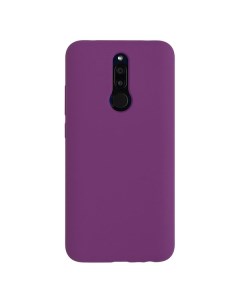 Чехол для Redmi 8 бампер AT Silicone case Фиолетовый Digitalpart