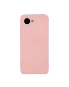 Чехол для Realme C30 бампер АТ Silicone case розовый Digitalpart