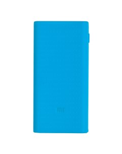 Силиконовый чехол для Mi Power Bank 2 20000 мAч Синий Xiaomi
