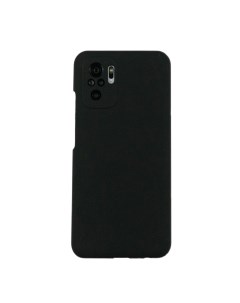 Чехол для Redmi Note 10 10S бампер АТ Silicone Case Черный Lanfei