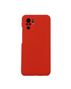 Чехол для Redmi Note 10 10S бампер АТ Silicone Case Красный Lanfei