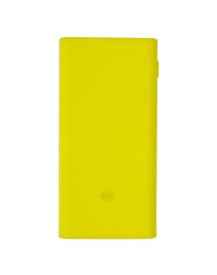 Силиконовый чехол для Mi Power Bank 2 20000 мAч Желтый Xiaomi