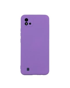 Чехол для Realme C11 2021 бампер Liquid TPU фиолетовый Bingo