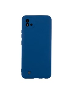 Чехол для Realme C11 2021 бампер АТ Silicone case синий Digitalpart