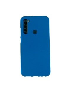 Чехол для Redmi Note 8 бампер AT Silicone case Темно синий Digitalpart