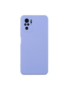 Чехол для Redmi Note 10 бампер Liquid Светло фиолетовый Bingo