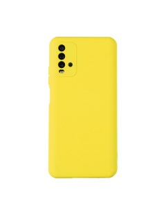 Чехол для Redmi 9T бампер AT Soft touch Желтый Digitalpart