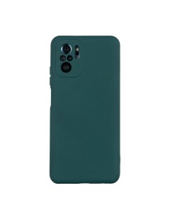 Чехол для Redmi Note 10 10S бампер АТ Soft touch Темно зеленый Experts