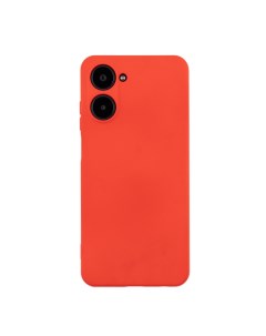Чехол для Realme 10 бампер АТ Silicone case красный Digitalpart