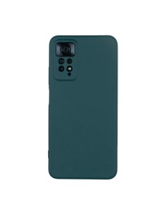 Чехол для Redmi Note 11 Pro 11 Pro 5G бампер АТ Silicone Case темно зеленый Digitalpart