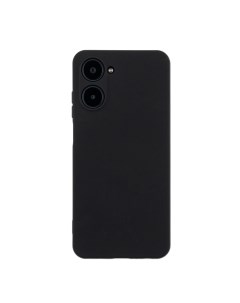 Чехол для Realme 10 бампер АТ Silicone case черный Digitalpart