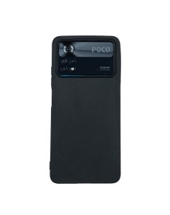 Чехол для POCO X4 PRO 5G бампер AT Soft touch черный Digitalpart