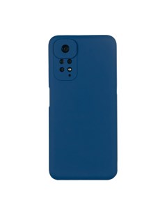 Чехол для Redmi Note 11 бампер LS Silicone Case синий Jianqsu holly corporation