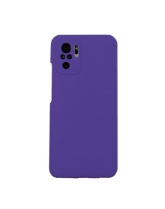 Чехол для Redmi Note 10 10S бампер АТ Silicone Case Фиолетовый Lanfei