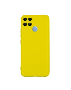 Чехол для Realme C25 C25S бампер АТ Soft touch желтый Digitalpart