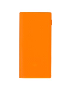 Силиконовый чехол для Mi Power Bank 2 20000 мAч Оранжевый Xiaomi