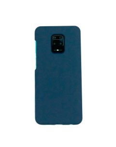 Чехол для Redmi Note 9S 9 Pro бампер AT Silicone case Темно синий Digitalpart