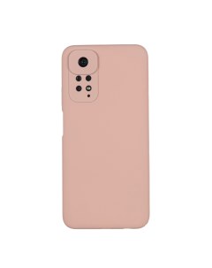 Чехол для Redmi Note 11 бампер LS Silicone Case розовый Jianqsu holly corporation