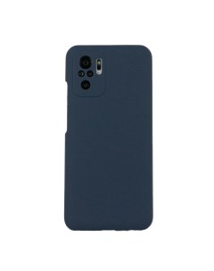 Чехол для Redmi Note 10 10S бампер АТ Silicone Case Темно синий Lanfei