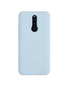 Чехол для Redmi 8 бампер AT Silicone case Бело голубой Digitalpart