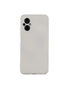 Чехол для POCO M5 бампер AT Silicone Case серый Digitalpart