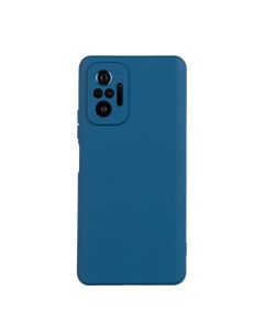 Чехол для Redmi Note 10 Pro бампер АТ Soft touch Темно синий Digitalpart