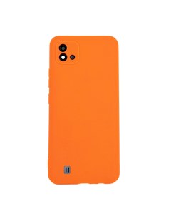 Чехол для Realme C11 2021 бампер АТ Soft touch оранжевый Digitalpart