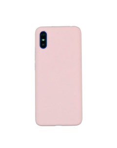 Чехол для Redmi 9A бампер Matte Розовый Case