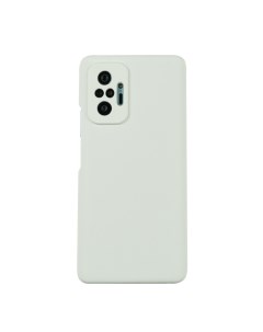 Чехол для Redmi Note 10 Pro бампер АТ Silicone Case Белый Digitalpart
