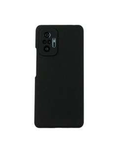 Чехол для Redmi Note 10 Pro бампер АТ Silicone Case Черный Digitalpart