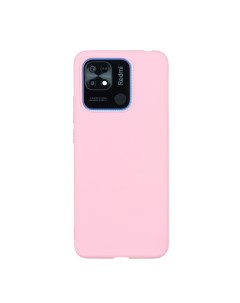 Чехол для Redmi 10C бампер АТ Soft touch Розовый Digitalpart