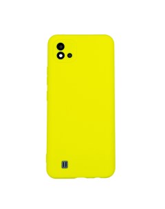 Чехол для Realme C11 2021 бампер АТ Soft touch желтый Digitalpart