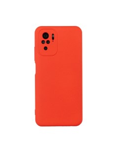 Чехол для Redmi Note 10 бампер Liquid Красный Case