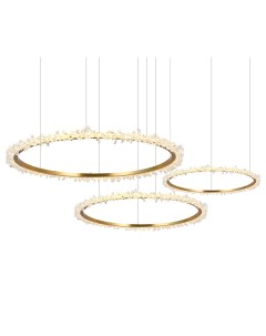 Светильник подвесной Kinklight ЛаураЛюкс 08454-40+60+80P,36 латунь (109Вт, 3000К, LED) Kink light