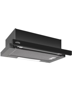 Кухонная вытяжка ELIKOR Slide Glass 60П-1000 черный/черный арт. 227273 Elikor