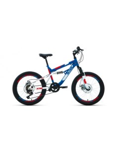Велосипед детский Altair MTB FS 20 D 2022 RBK22AL20048 синий красный Forward