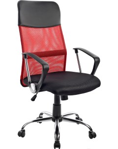 Кресло офисное Монте AF C9767 черный красный Mio tesoro