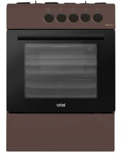 Кухонная плита Ottima 50G коричневый Artel