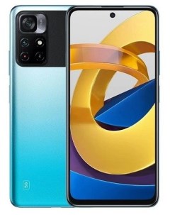 Смартфон M4 Pro 5G 4GB 64GB международная версия голубой Poco