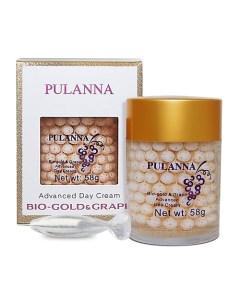 Дневной защитный крем Био Золото и Виноград Bio gold Grape Advanced Day Cream 58 Pulanna