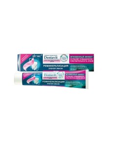 Dentavit smart Гелевая зубная паста Реминерализация зубной эмали для чувствительных зубов 85 Витэкс