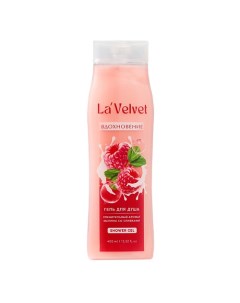 Гель для душа La Velvet Вдохновение пленительный аромат малины со сливками 400 Beauty fox